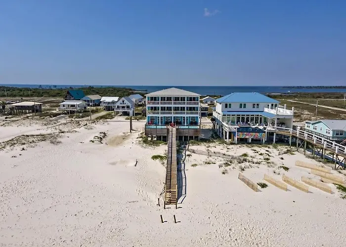 Beachfront 5bed Easybreezy East Holiday home Gulf Shores